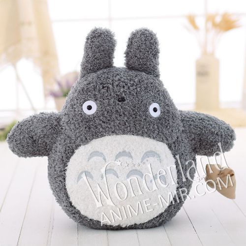 Плюшевая игрушка Мой сосед Тоторо - Тоторо с мешочком 30см / My neighbor Totoro - Totoro
